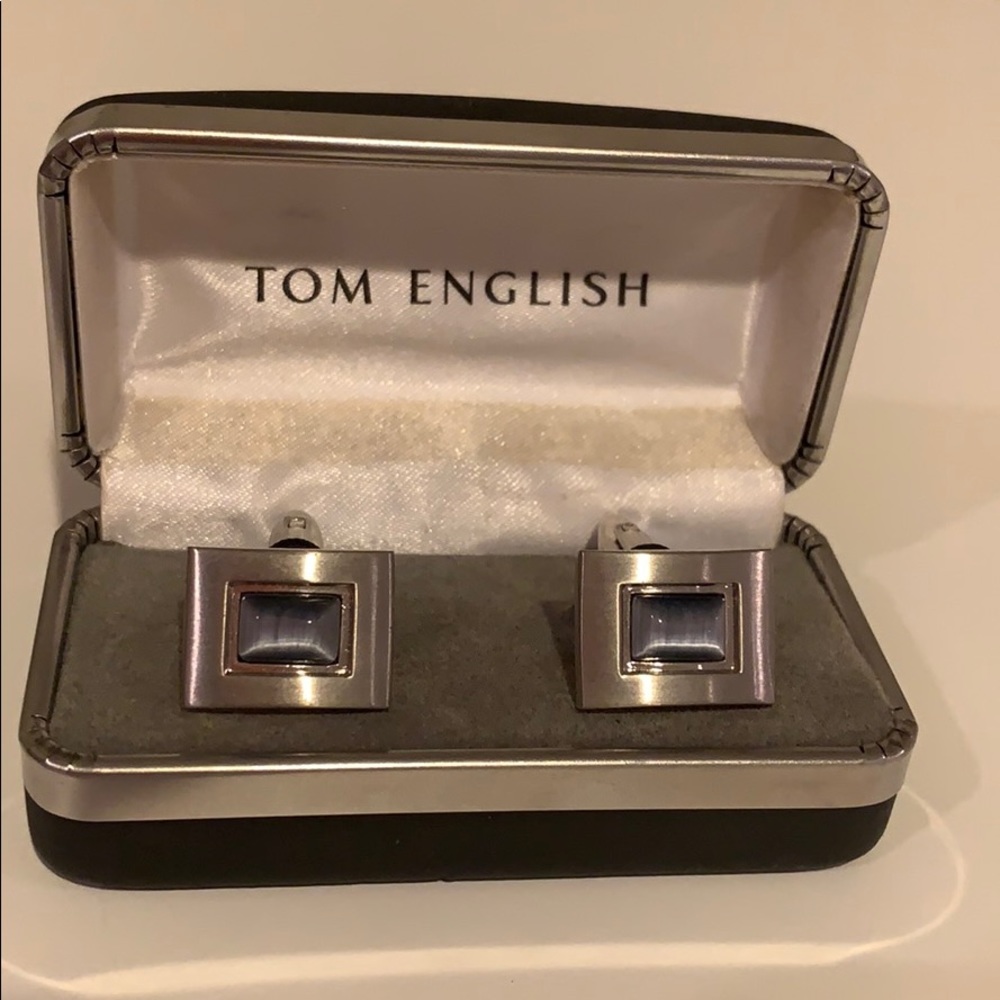Tom English cufflinks NWOT